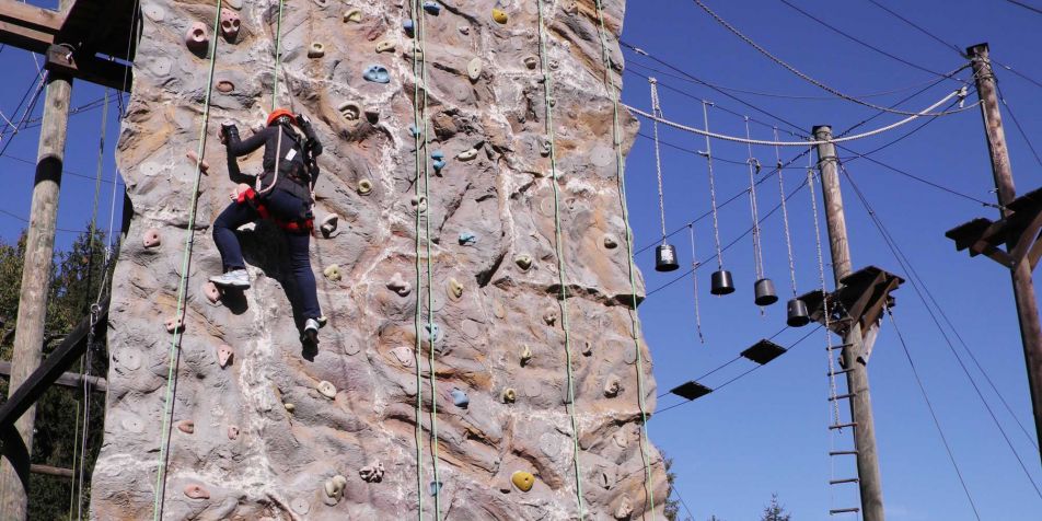 Abenteuerwochenende Hochseilgarten und Kletterwand 
- 
Naturbursch Training Riegersburg - Teamtraining, Kletterkurse, Hochseilgarten