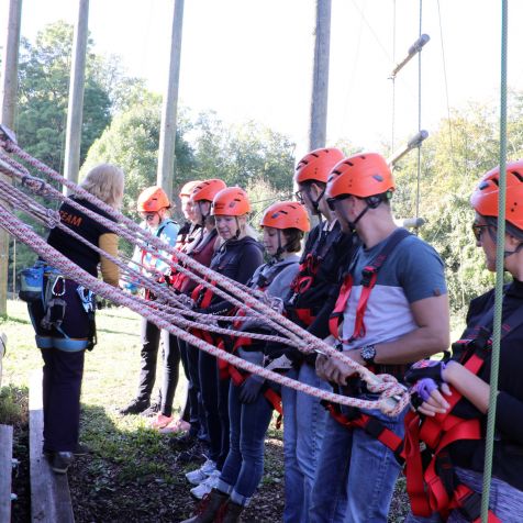 Hochseilgarten I für Ihren Betriebsausflug
- 
Naturbursch Training Riegersburg - Teamtraining, Kletterkurse, Hochseilgarten