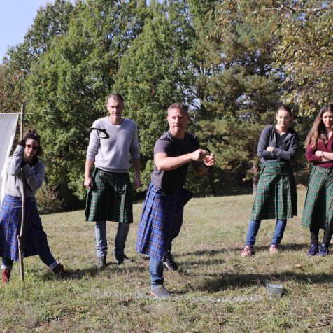 Highland Games für Ihren Betriebsausflug oder Teamtraining 
- 
Naturbursch Training Riegersburg - Teamtraining, Kletterkurse, Hochseilgarten