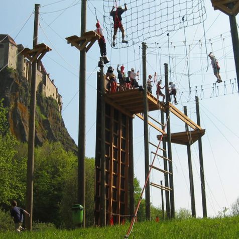 Hochseilgarten I 
- 
Naturbursch Training Riegersburg - Teamtraining, Kletterkurse, Hochseilgarten